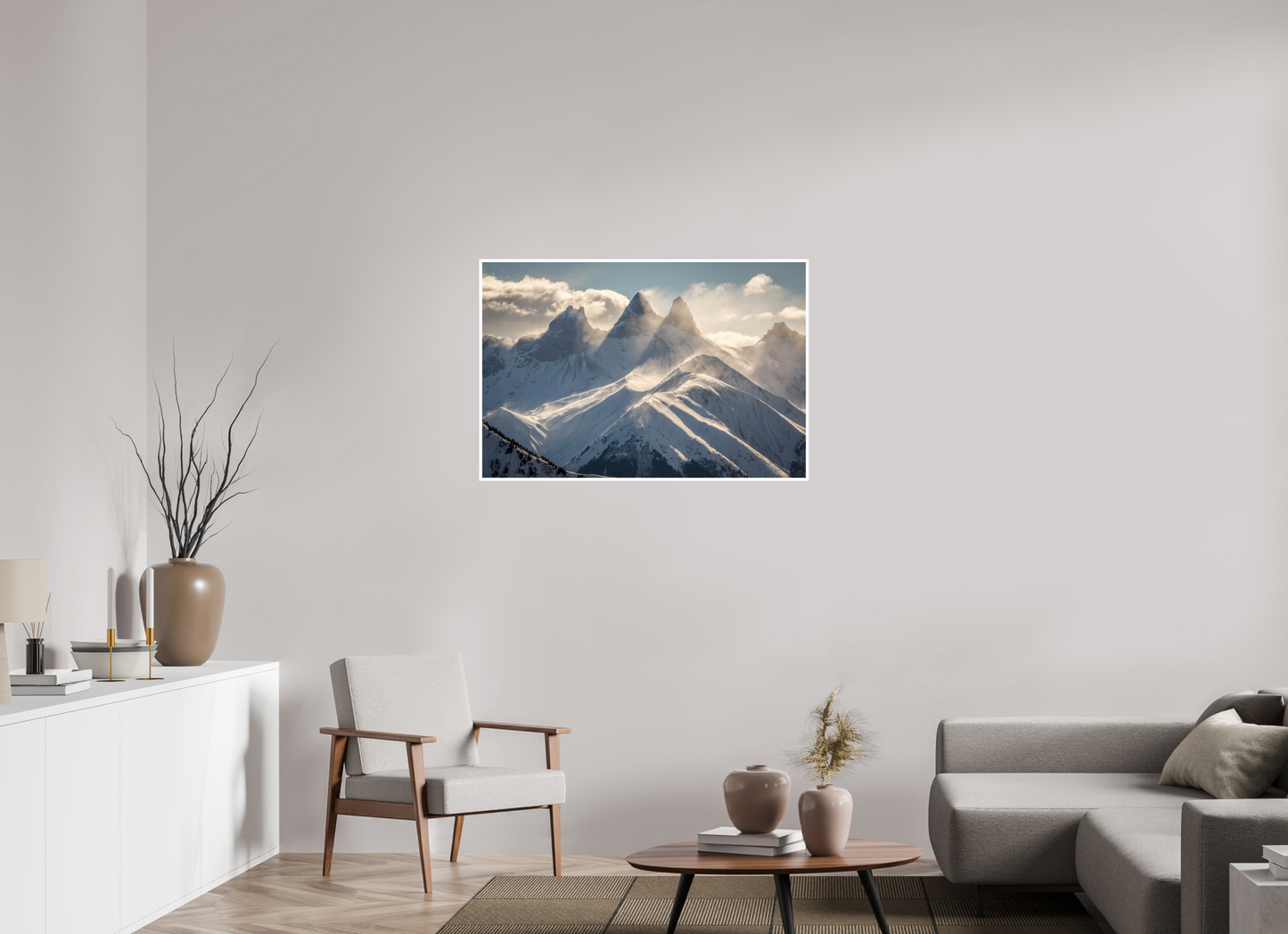 Chasse neige sur les Aiguilles d'Arves