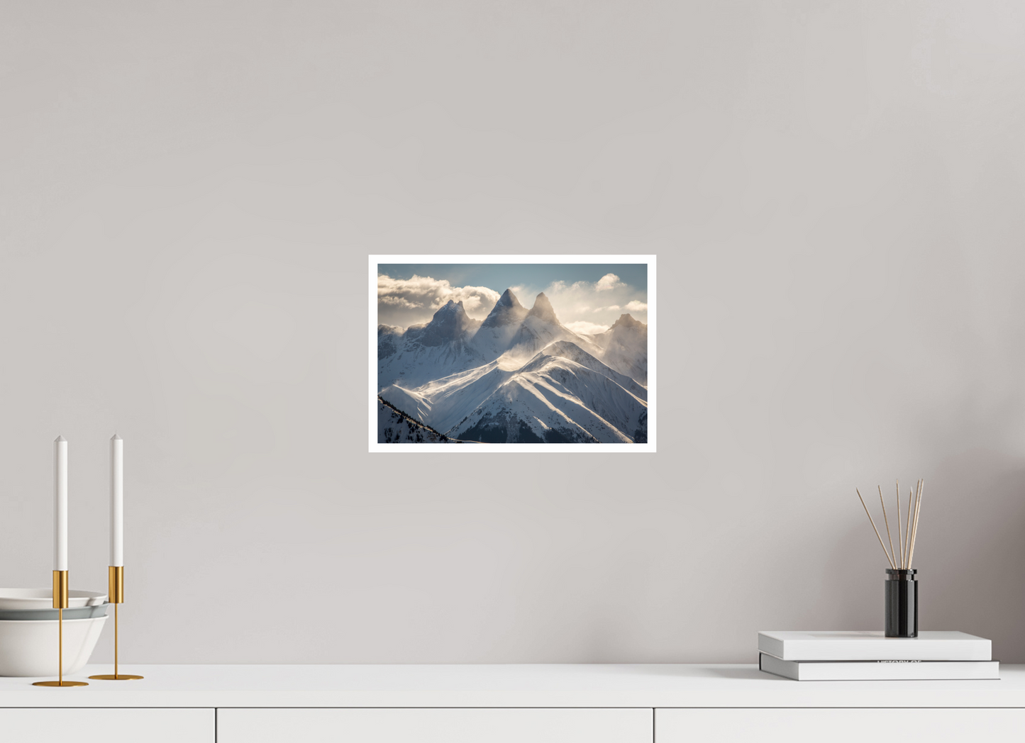 Chasse neige sur les Aiguilles d'Arves